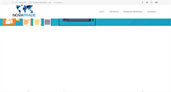 Desktop Screenshot of novatradesac.com